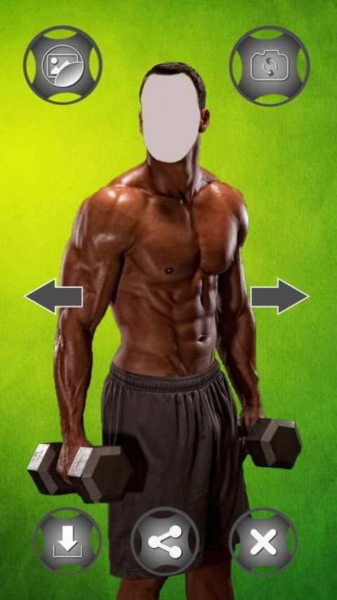 Muscle Photo Editor screenshot 2