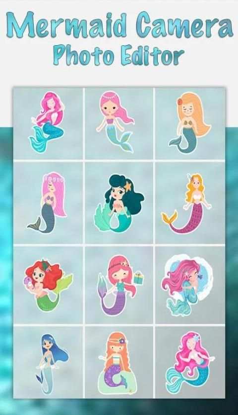 Mermaid Camera Photo Editor स्क्रीनशॉट 5