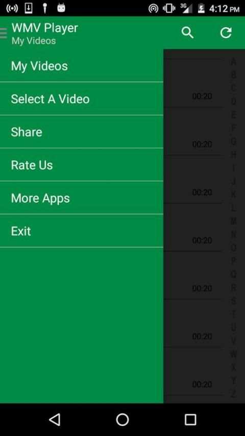 WMV Player स्क्रीनशॉट 3