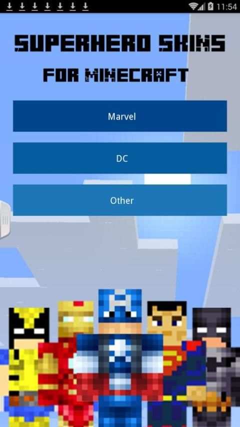 Skins for Minecraft Superhero screenshot 3