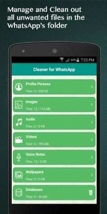 WhatsApp Cleaner screenshot 4