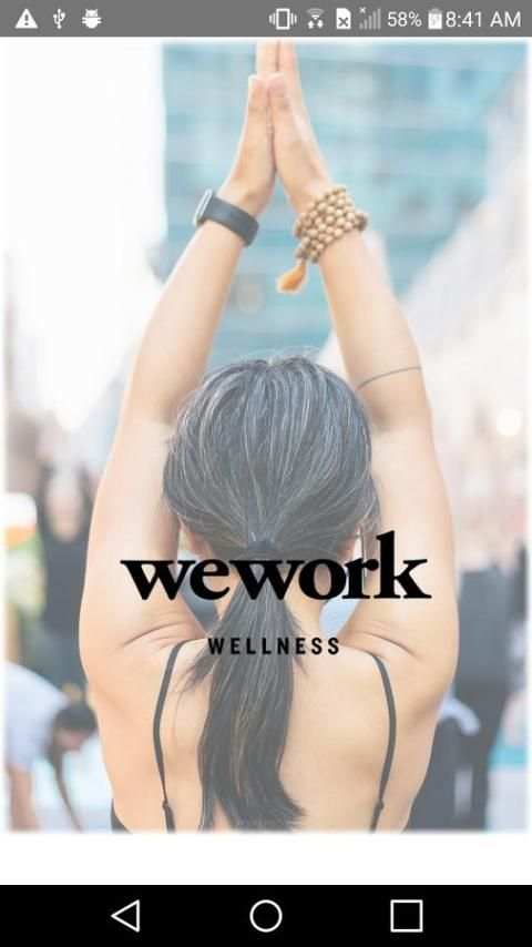 WeWork Wellness स्क्रीनशॉट 1