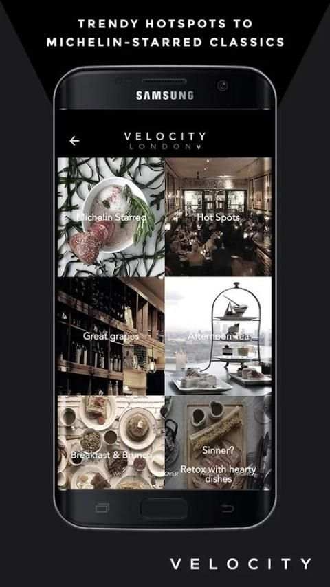 Velocity –The Best Restaurants स्क्रीनशॉट 2