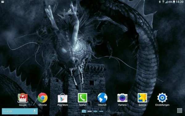 Dragon Live Wallpaper screenshot 1