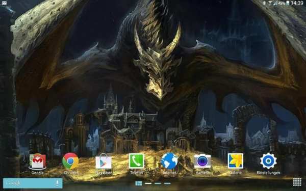 Dragon Live Wallpaper screenshot 2
