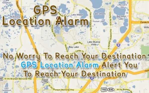 GPS Location Alarm : GPS Alert स्क्रीनशॉट 1