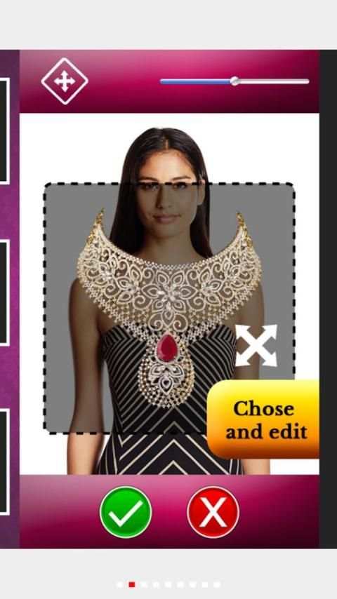 Jewelry on Photo - Photo Edit скриншот 2