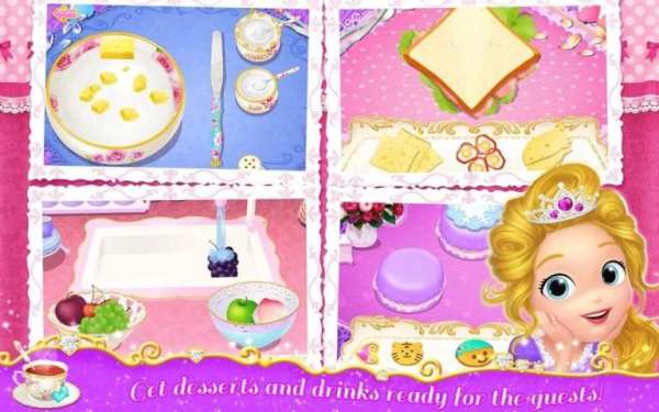 Princess Libby: Tea Party 1 تصوير الشاشة
