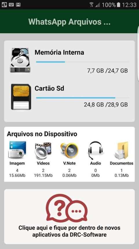 Arquivos Do WhatsApp screenshot 1