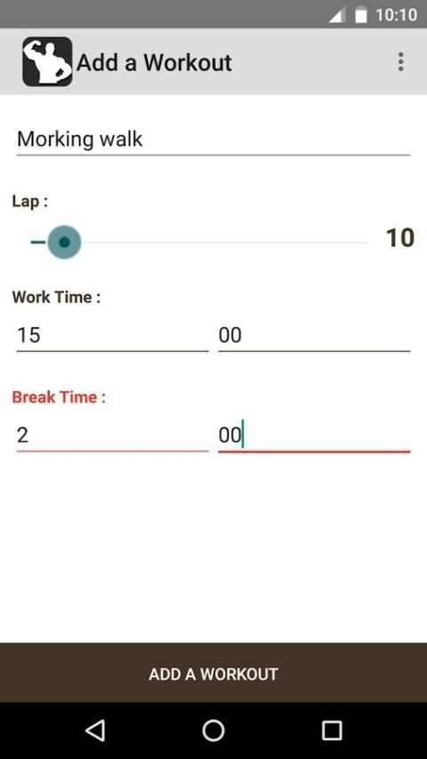 Exercise Timer Pro screenshot 1