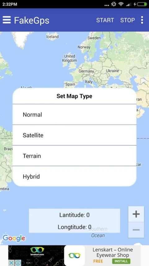 FAKE GPS 1 تصوير الشاشة