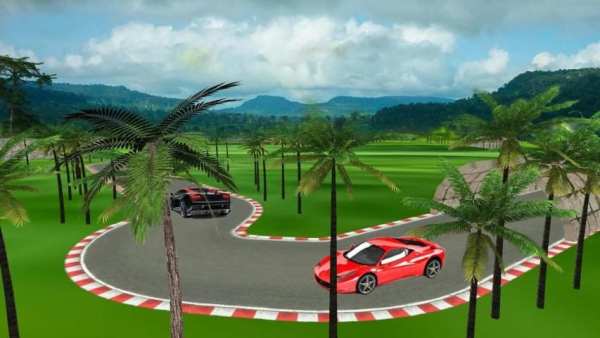 Flash Car Rush Racing скриншот 2