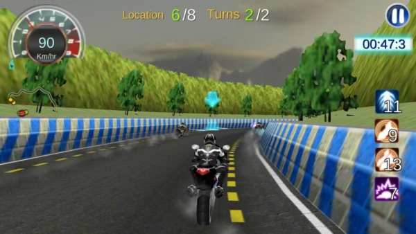 سباق السيارات - Moto Racing 3D 6 تصوير الشاشة