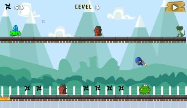 Ninja Hattori Running Game screenshot 2