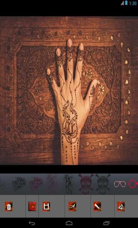 نقش حناء علي صورتك screenshot 4