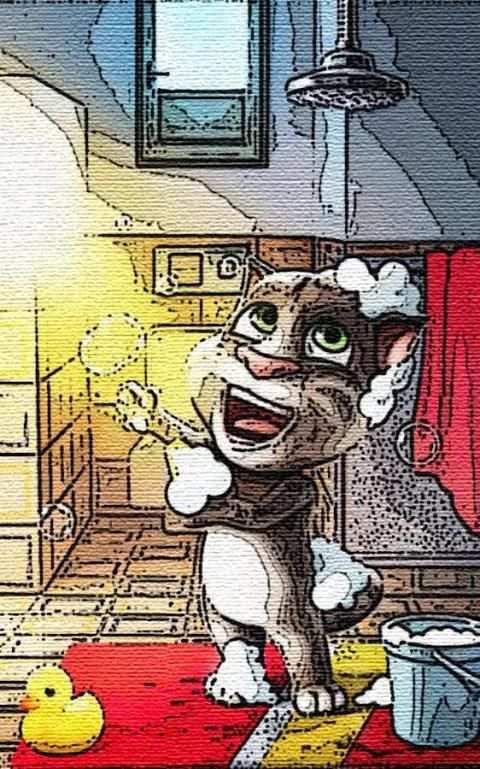 Cat Cartoon Puzzle screenshot 1