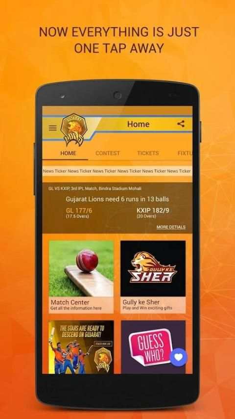Gujarat Lions स्क्रीनशॉट 7