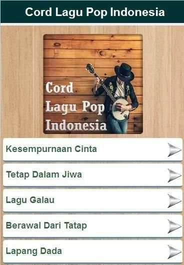 Cord Lagu Pop Indonesia screenshot 2