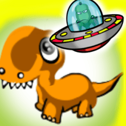 alian dinosaur collector أيقونة