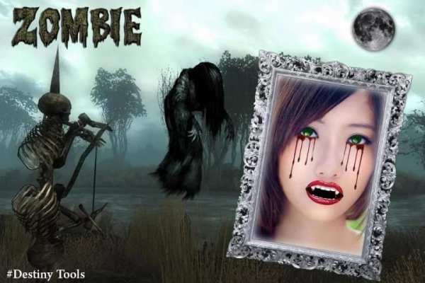 Zombie Photo Frame स्क्रीनशॉट 4