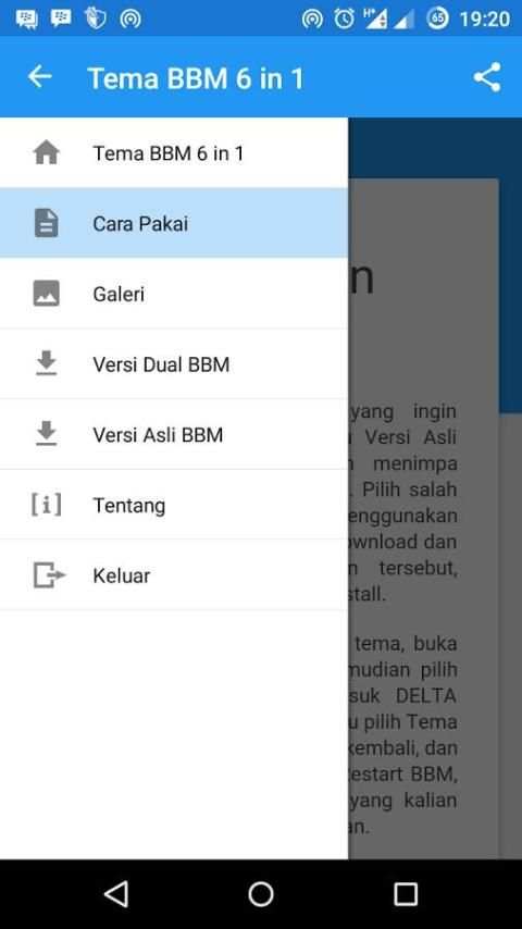 Tema BBM 6 in 1 скриншот 6