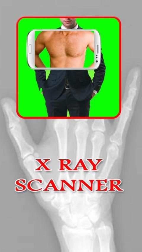 X-Ray Scanner Camera Prank screenshot 2