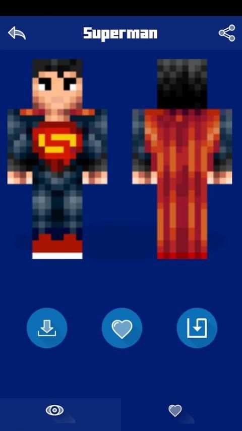 Skins for Minecraft Superhero screenshot 1