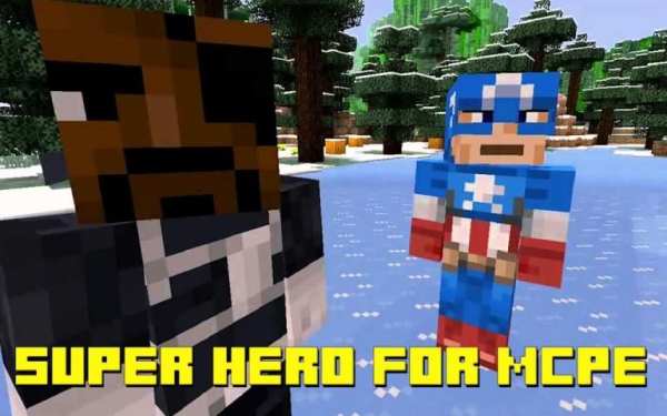 SuperHero MOD for Minecraft PE screenshot 3