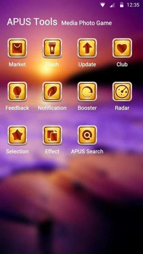 The Seabeach theme for APUS screenshot 1