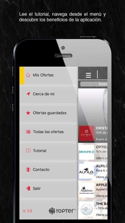 Shopter Beneficios screenshot 2