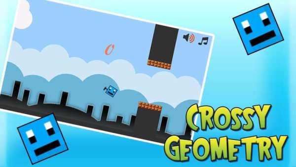 Crossy Geometry скриншот 2