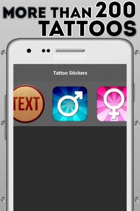 Tattoo Photo Editor 3 تصوير الشاشة