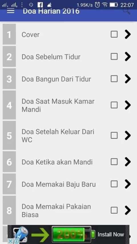 Doa Harian 2016 screenshot 2