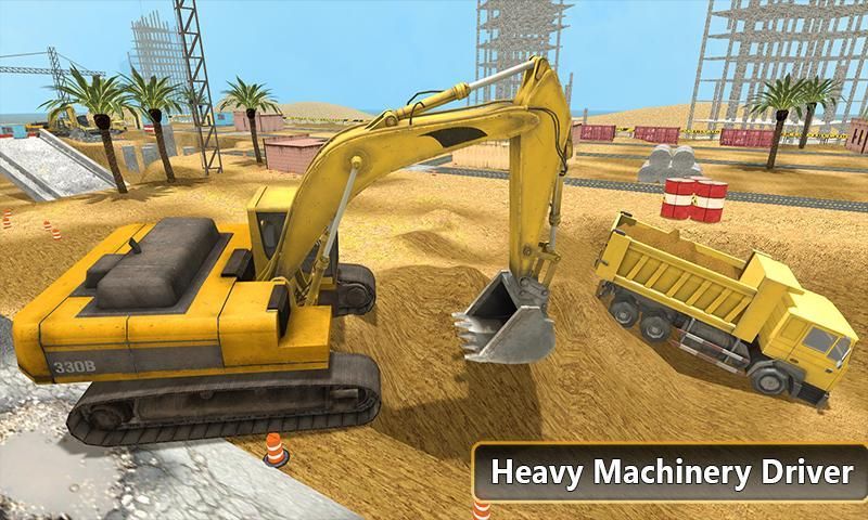Heavy Excavator Dump Truck 3D screenshot 16
