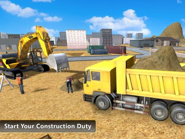 Heavy Excavator Dump Truck 3D screenshot 7