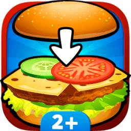 Baby kitchen game: Burger Chef
