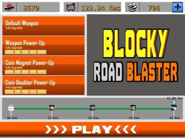 Blocky Road Blaster -Wild Race स्क्रीनशॉट 5