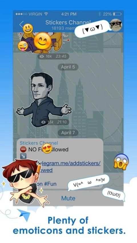 Telepal for Telegram Messenger screenshot 3