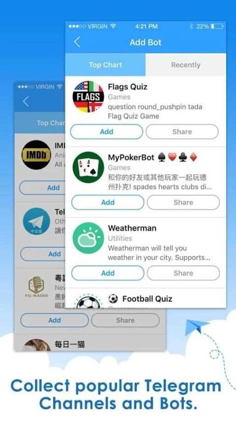 Telepal for Telegram Messenger screenshot 2