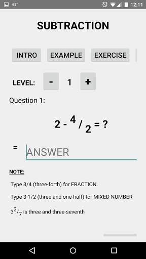 Fraction Math Two скриншот 2