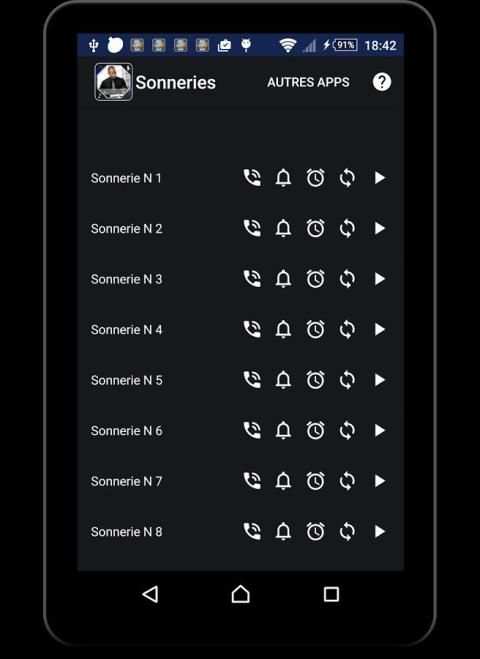 Sonnerie Professionnel Gratuit screenshot 2
