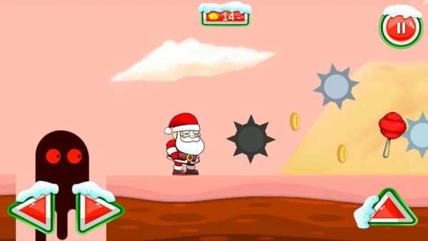 Santa Run Adventure : 3D Santa Claus Run स्क्रीनशॉट 4