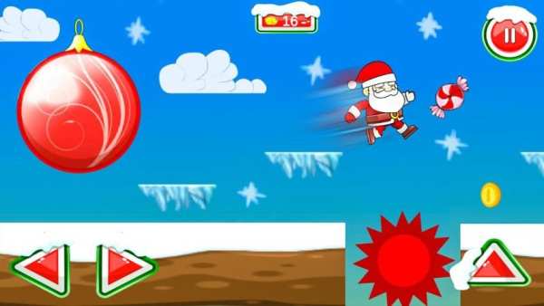 Santa Run Adventure : 3D Santa Claus Run स्क्रीनशॉट 2