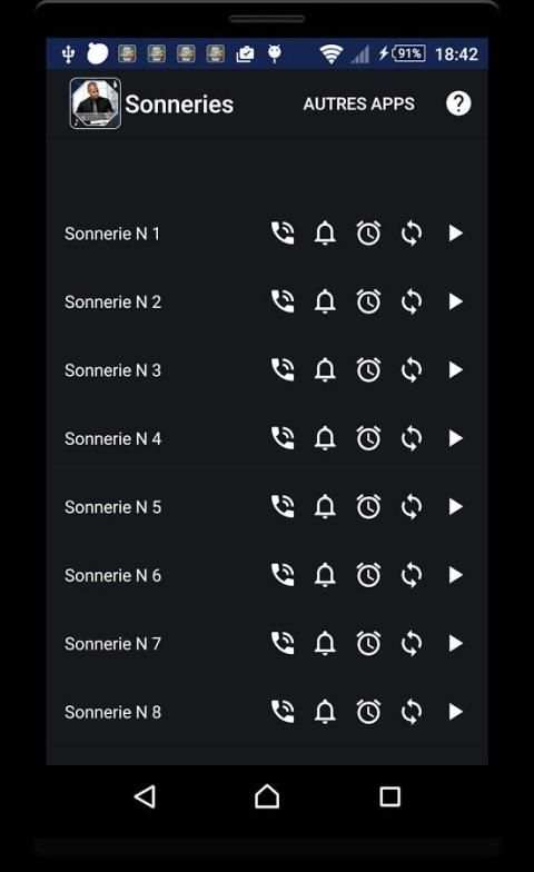 Sonnerie Professionnel Gratuit screenshot 1