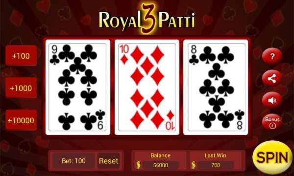 Royal Teen Patti Slot скриншот 5