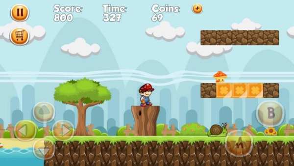 Super Marco World Run 2 स्क्रीनशॉट 4