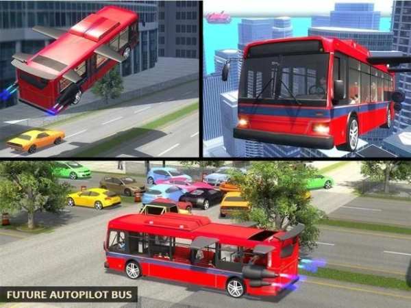 Flying Coach Bus Pilot 3D 2016 screenshot 7