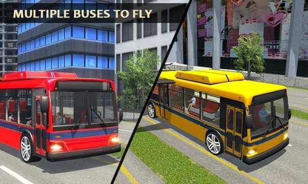 Flying Coach Bus Pilot 3D 2016 screenshot 18