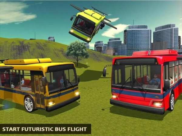 Flying Coach Bus Pilot 3D 2016 screenshot 2
