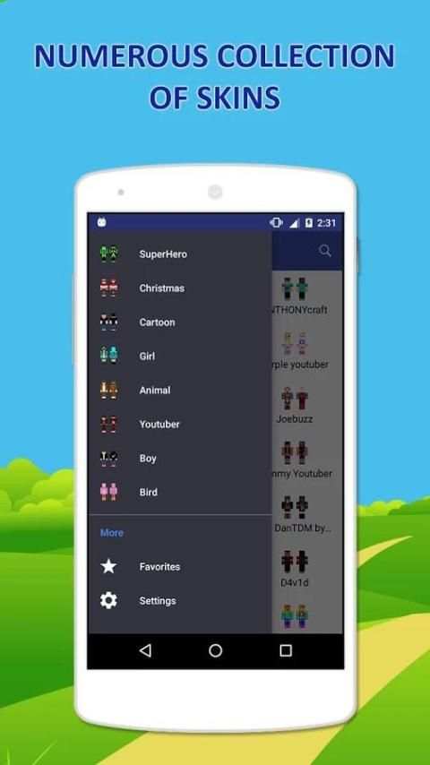 Custom Skins for Minecraft PE screenshot 15
